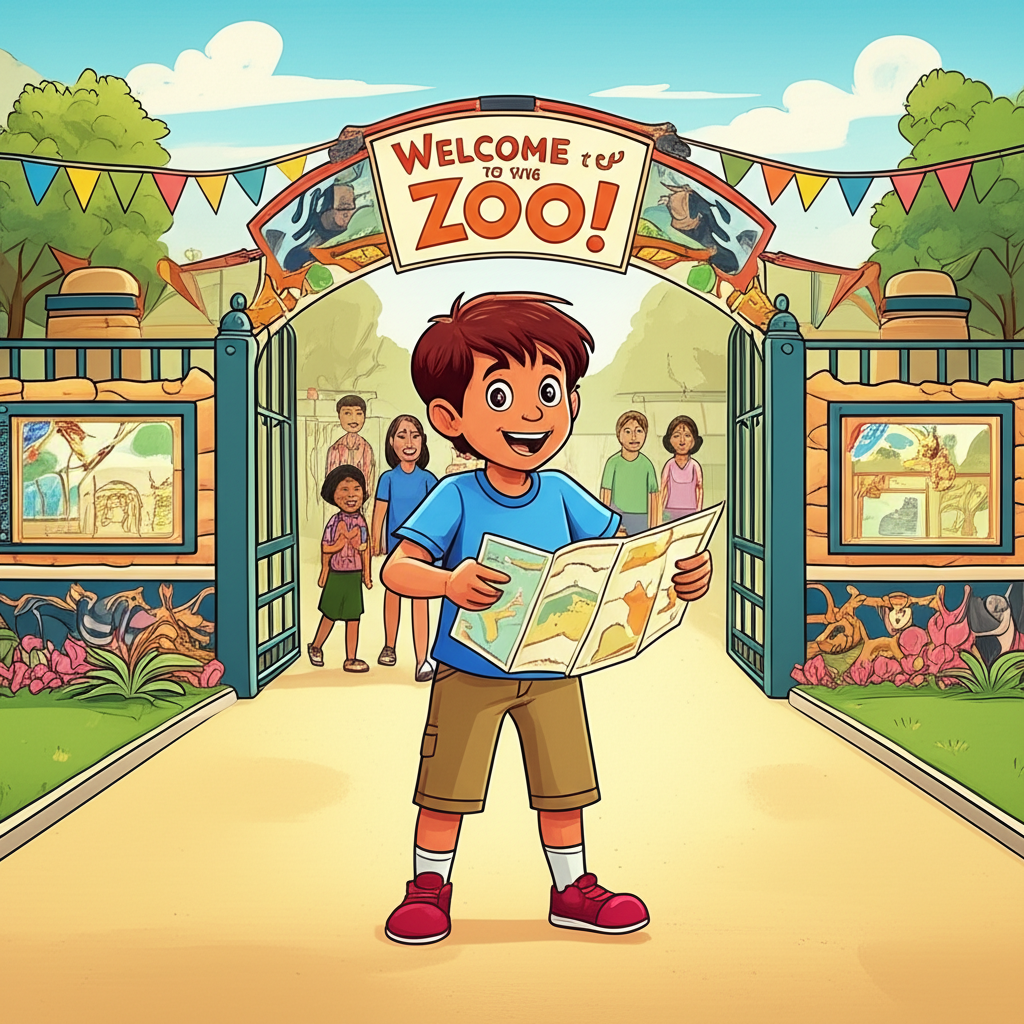Dennis Adventure at the Zoo